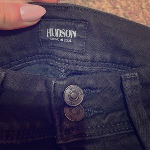 Hudson skinny double button jeans